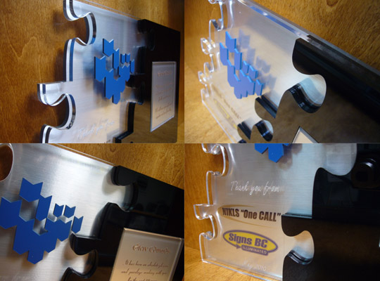 Custom Plaque Details