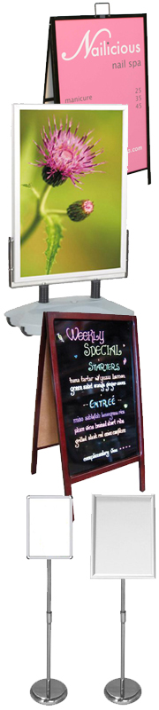Metal Sign Holders