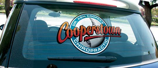 Cutout Vehicle Stickers