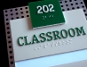 Acrylic Braille Sign