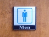 Aluminum and Acrylic Restroom Signs