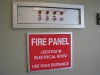 Fire Panel Location Sign