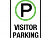 Visitor Parking - Parking Regulations Signs