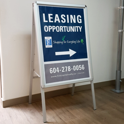 Aluminum Sandwich Board Signs