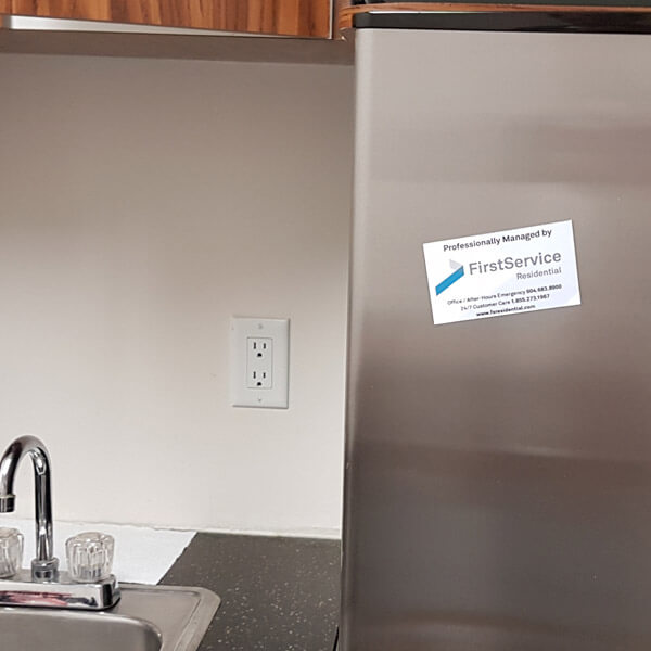 Business Card Refrigerator Magnet Signs